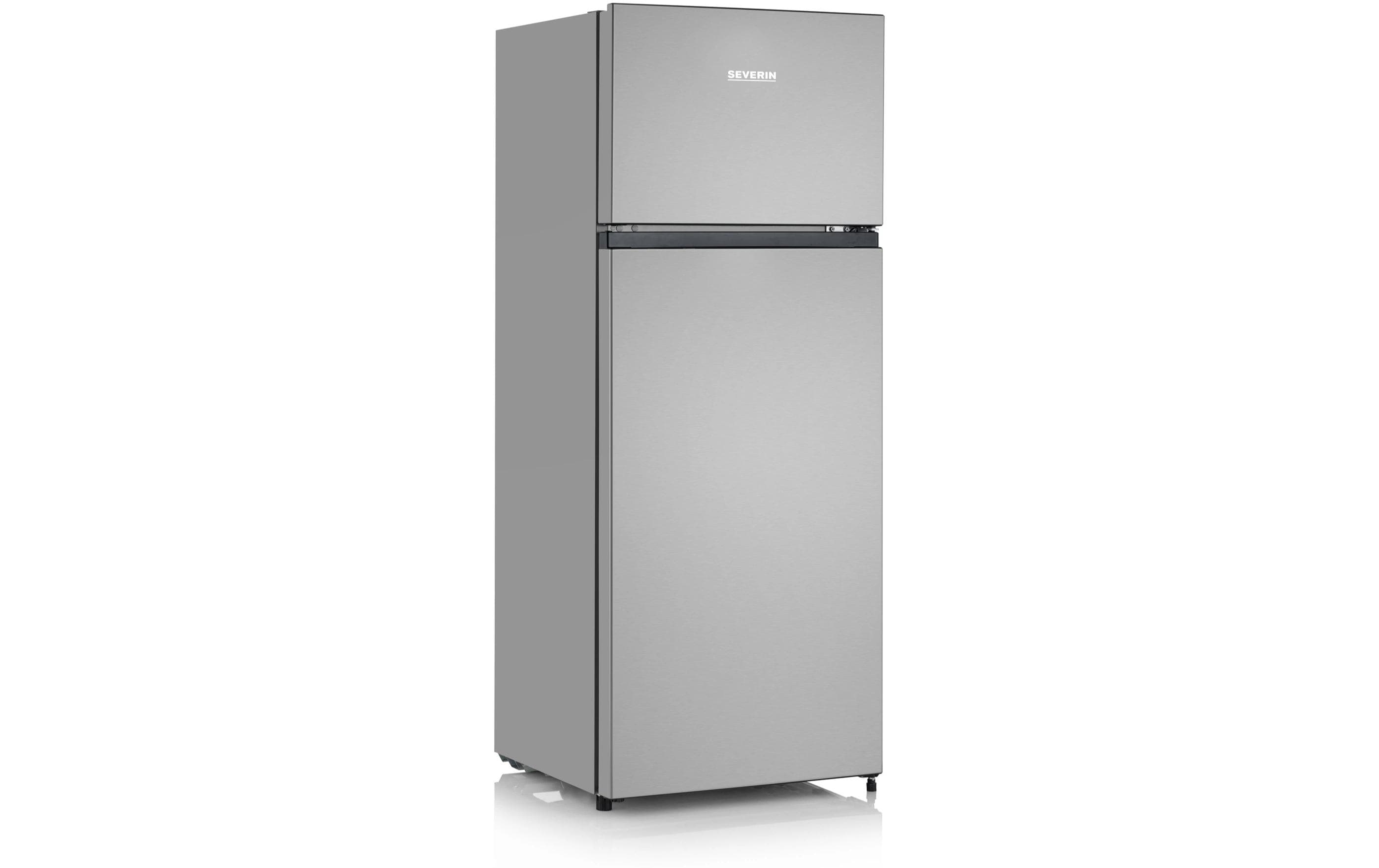 Kühlschrank DT 8761 Silber, Rechts, Wechselbar<br>Kühlschrank mit Gefrierfach