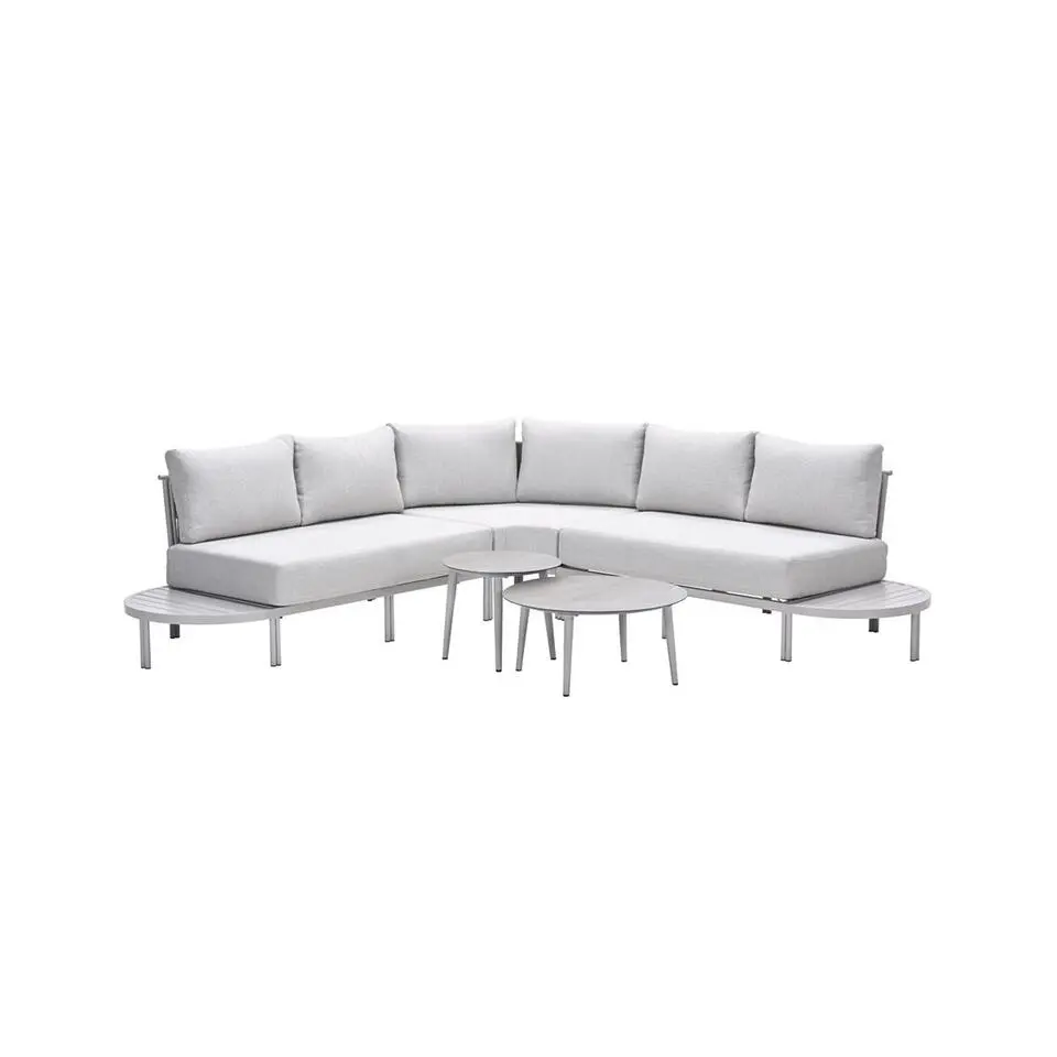 Frigole loungeset - 5-dlg. - taupe -sand - valley sand
