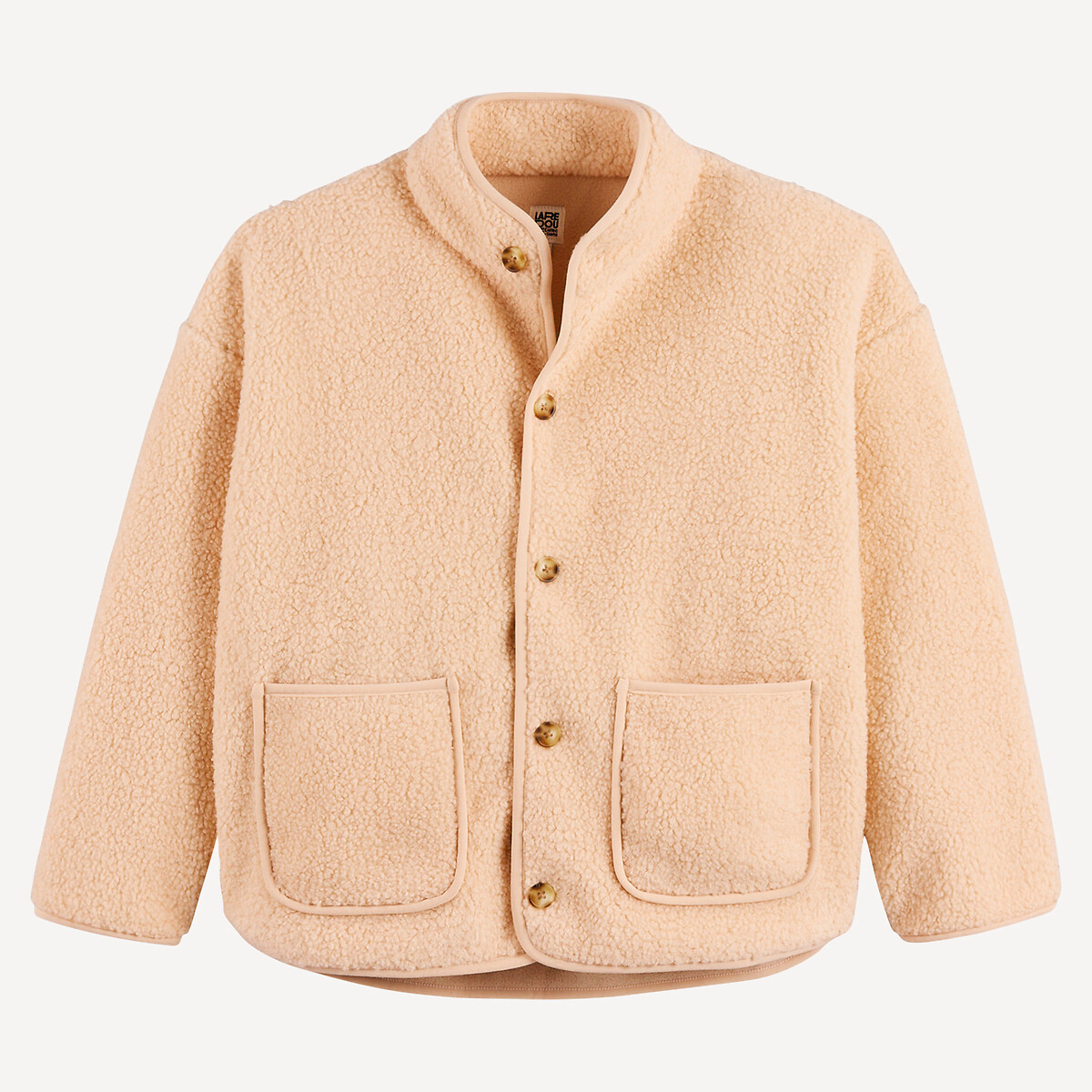 COLEÇÕES LA REDOUTE<br>Colete para usar em casa em sherpa com forro de lã