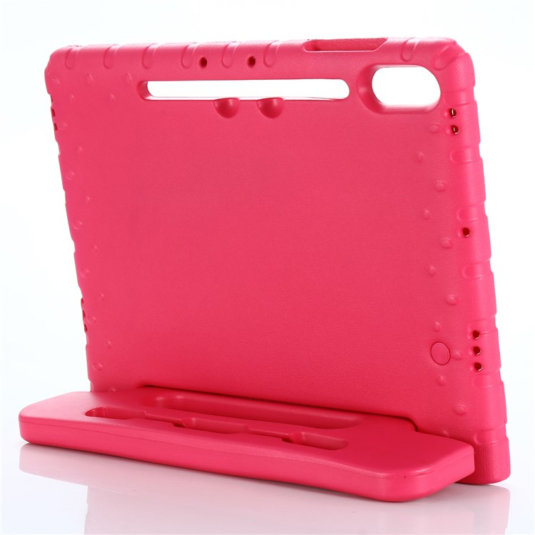 Samsung Galaxy Tab S9 FE  Plus / S9  Plus Stossfeste Kinder Schaumstoff Schutz Hülle   Griff   Standfunktion - Pink