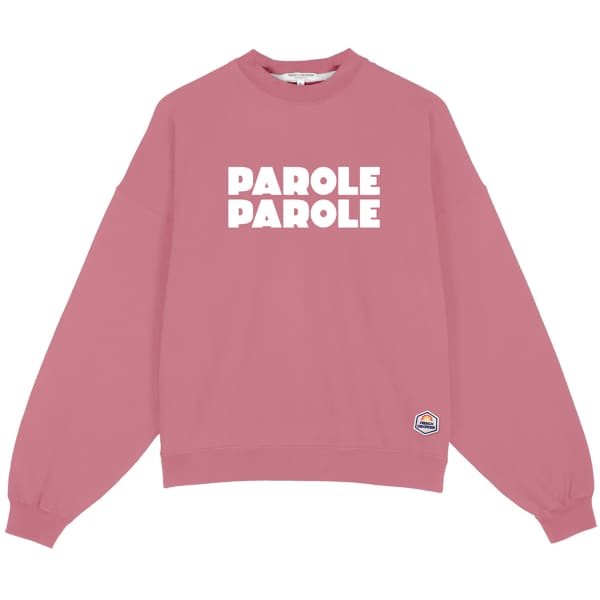 Sweatshirt FRENCH DISORDER ROSIE PAROLE RASPBERRY