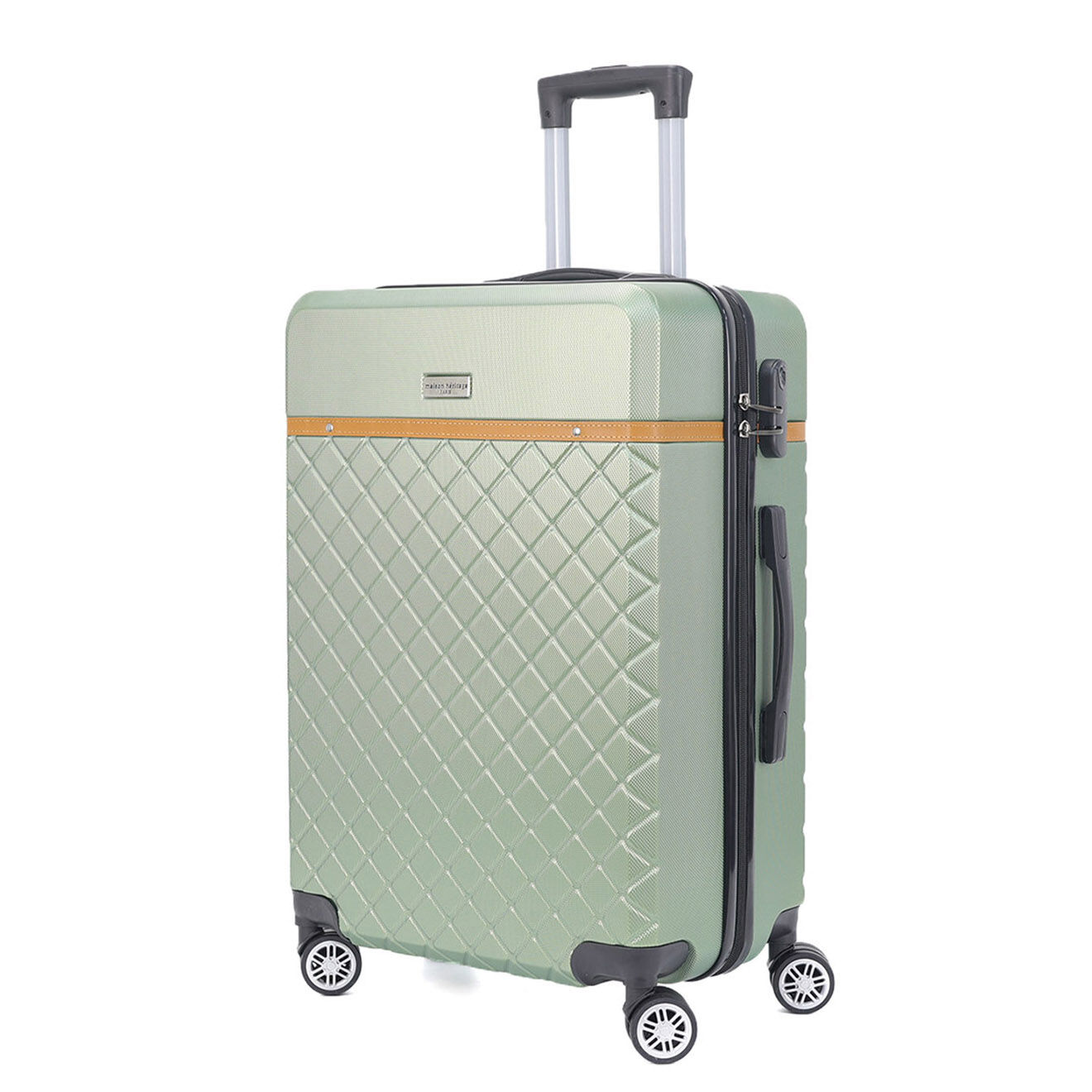 Maison Héritage 2 Valises 4 roues doubles Odeon 55/75 cm vert kaki