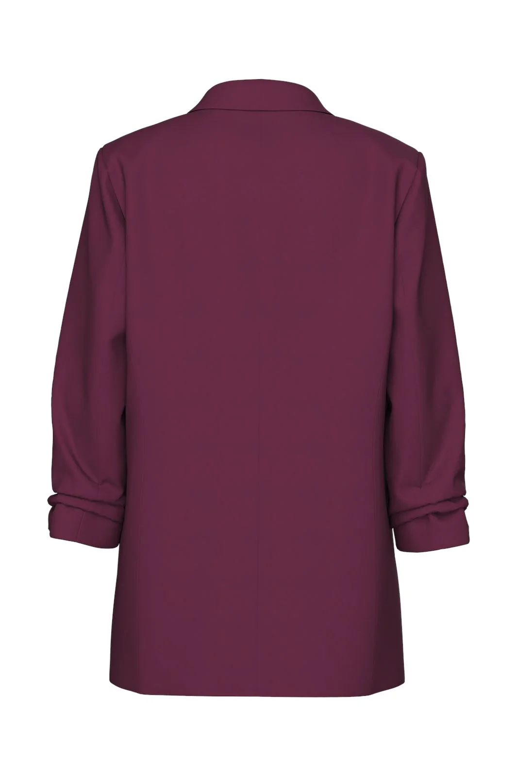 Pieces Pcbosella 3/4 Blazer 3929286 grape wine
