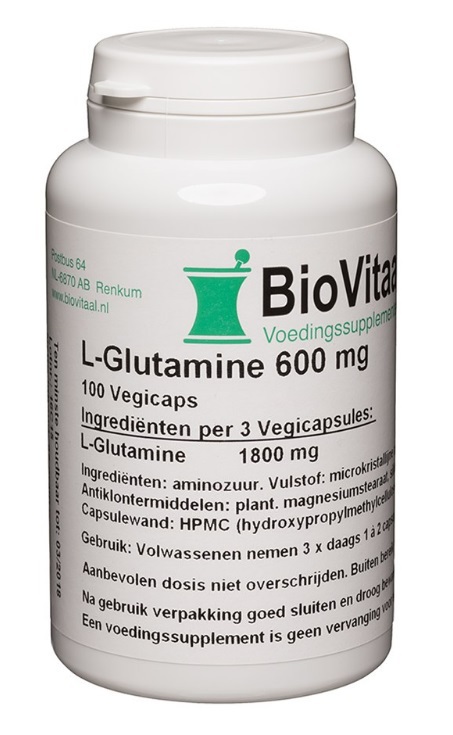 VeraSupplements VeraSupplements L glutamine 600mg 100 Capsules