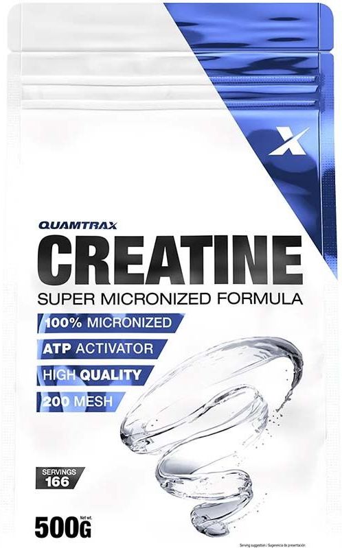 Quamtrax - Creatine - 500gr - Smaakloos - Pure Creatine-Monohydraat