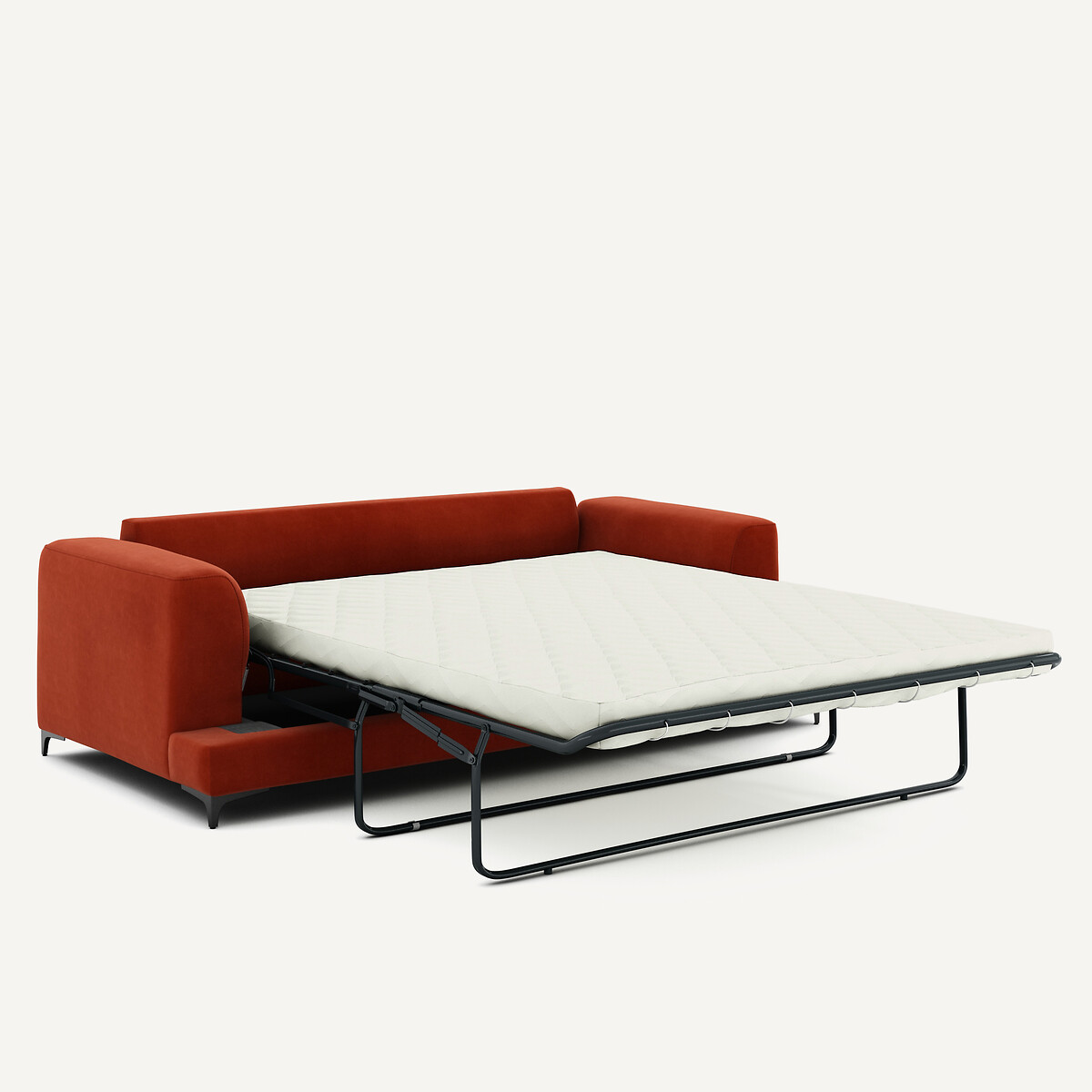 AM.PM<br>Sofá-cama de 3 lugares em veludo, Marsile