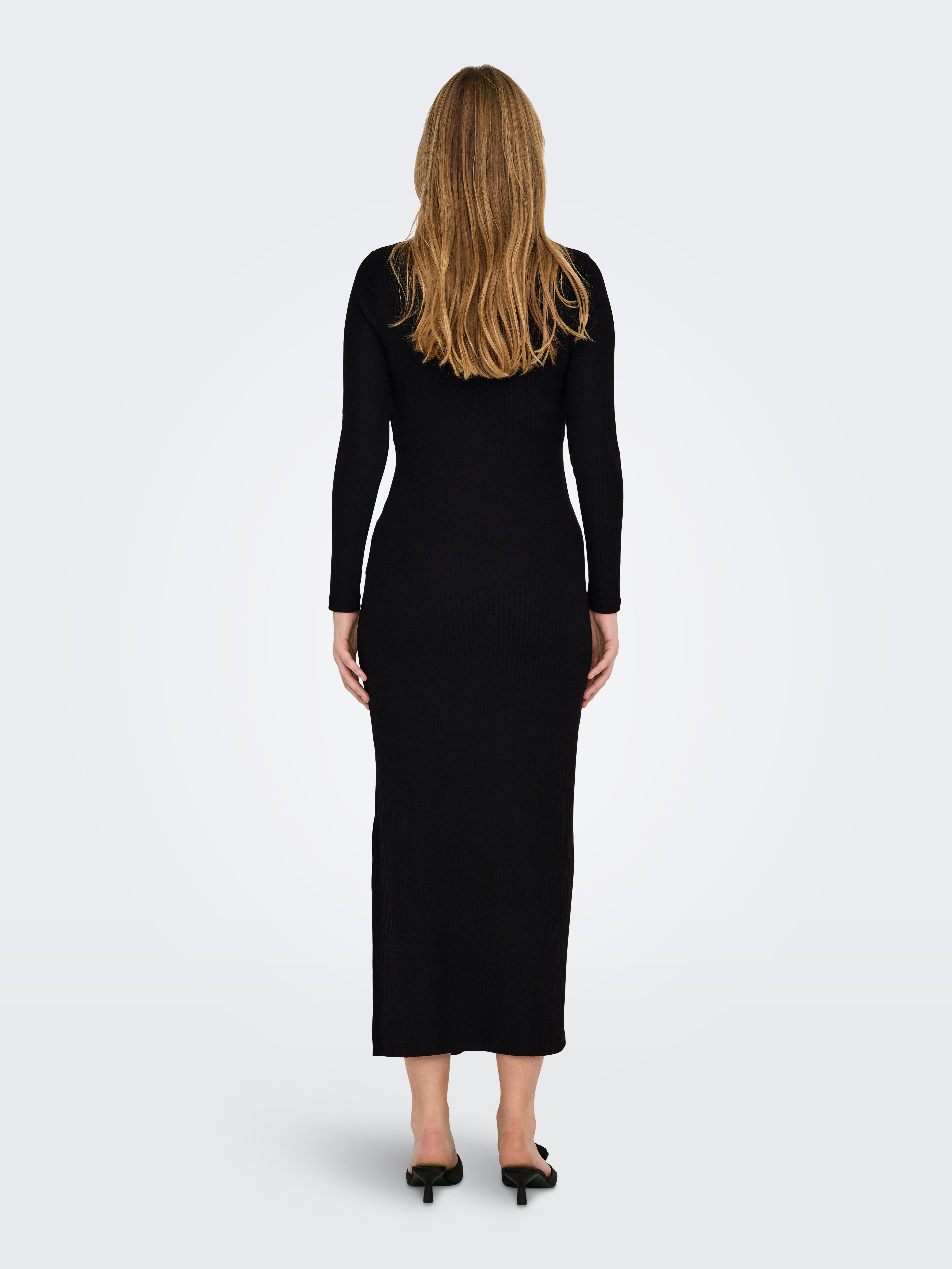 OLMNELLA Langes Kleid Black