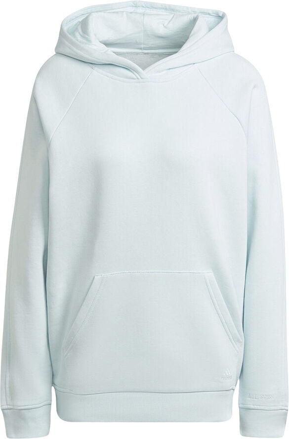 adidas ALL SZN Fleece Boyfriend hættetrøje Blå
