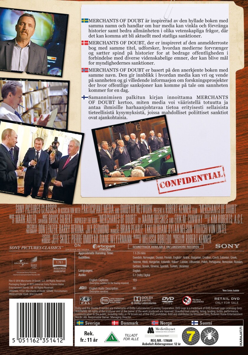 Merchants Of Doubt - DVD
