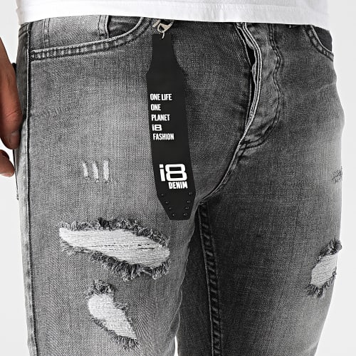 Jean Skinny Gris Anthracite
