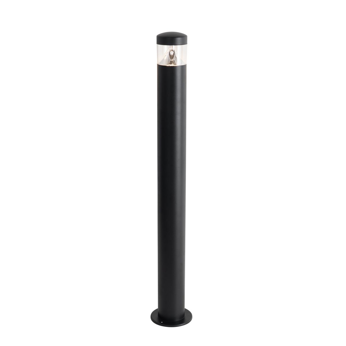 Moderne buitenlamp zwart 80 cm IP44 incl. LED - Roxy