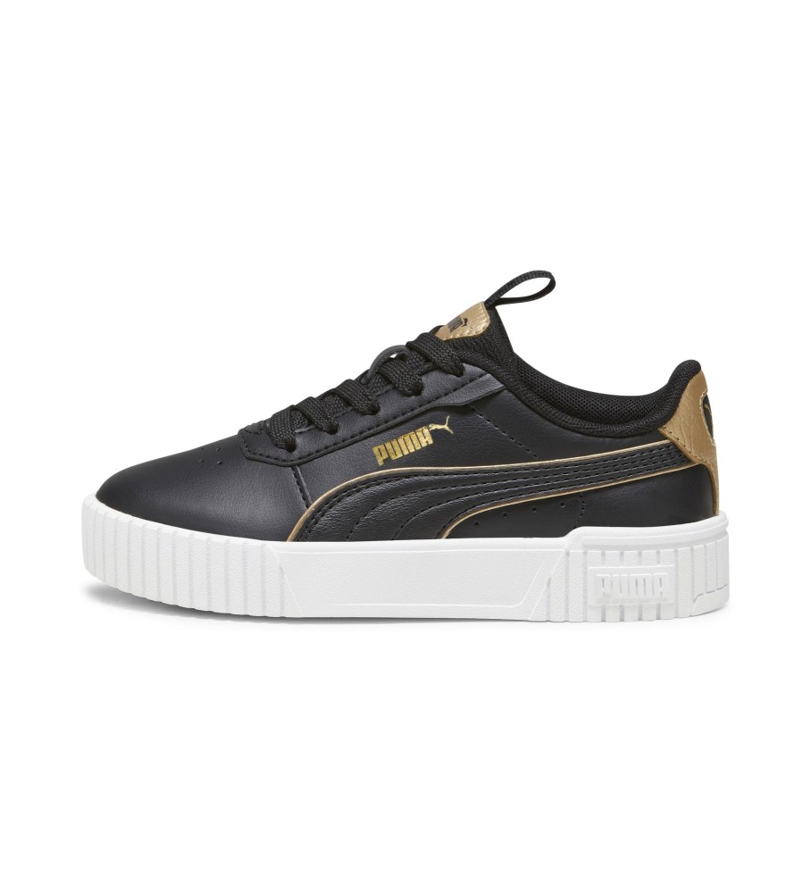 Tênis Puma Carina 2.0 Pop Up Metallics Preto