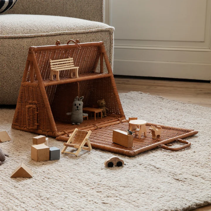 Ferm Living - Braided Spielhaus, natur