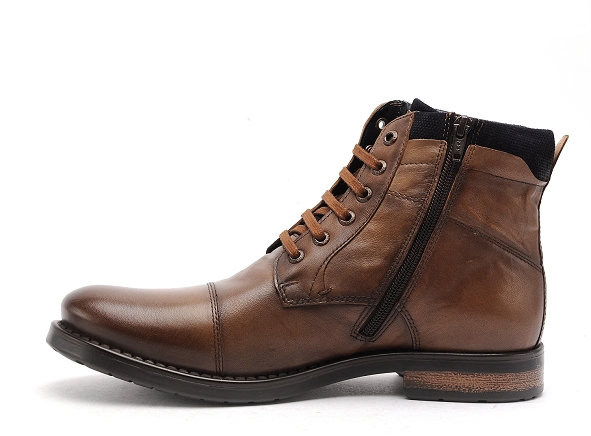 Redskins boots bottine homme nervous marron