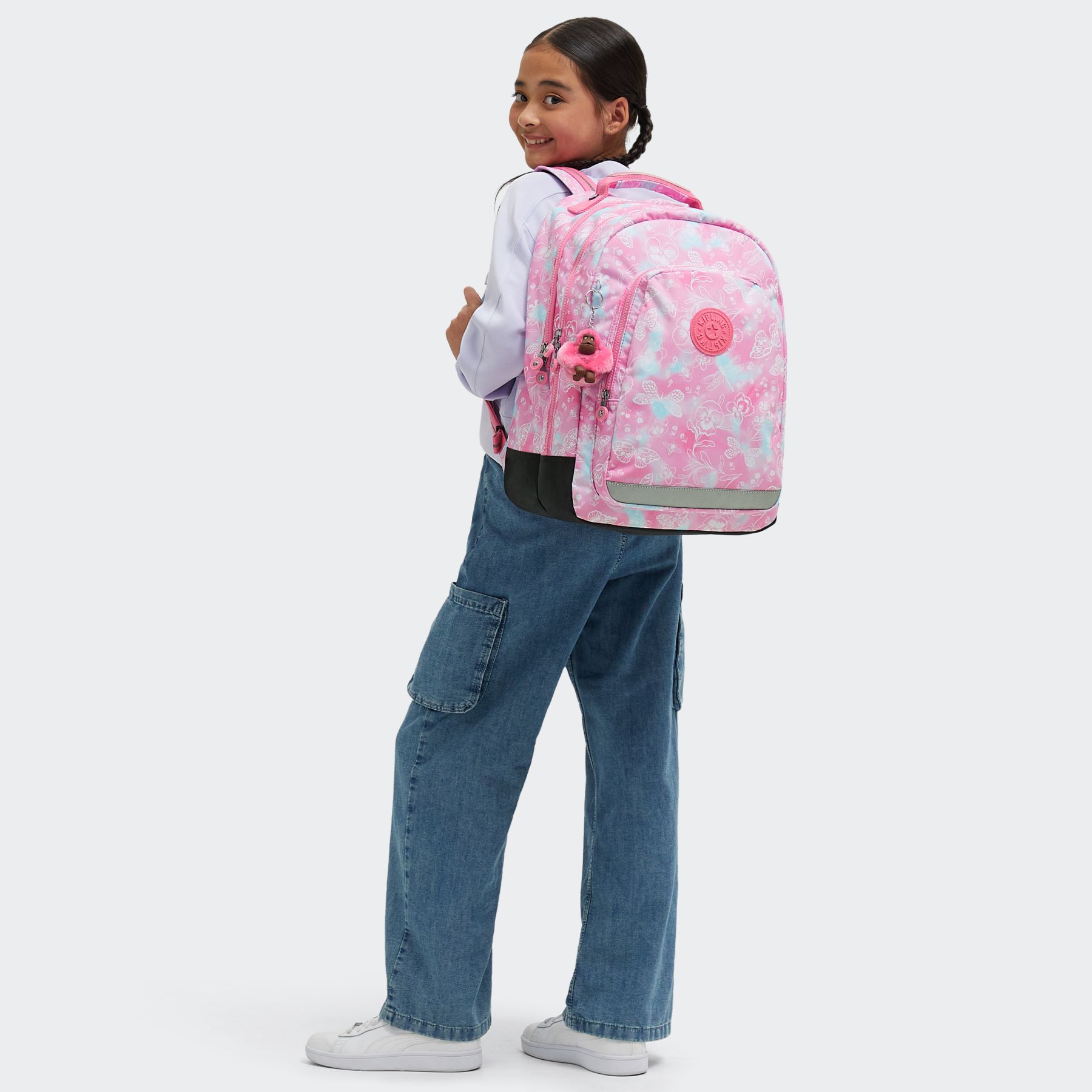 CLASS ROOM Grand sac à dos avec protection ordinateur - Garden Clouds