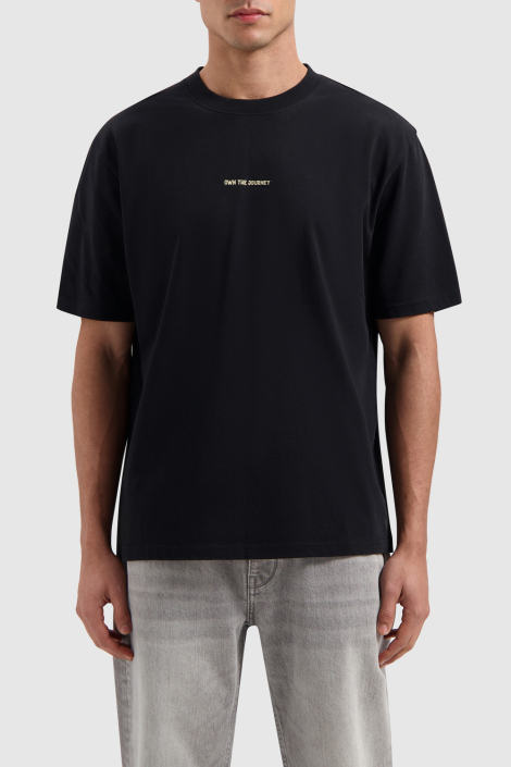 Pure Path zwarte heren t-shirt