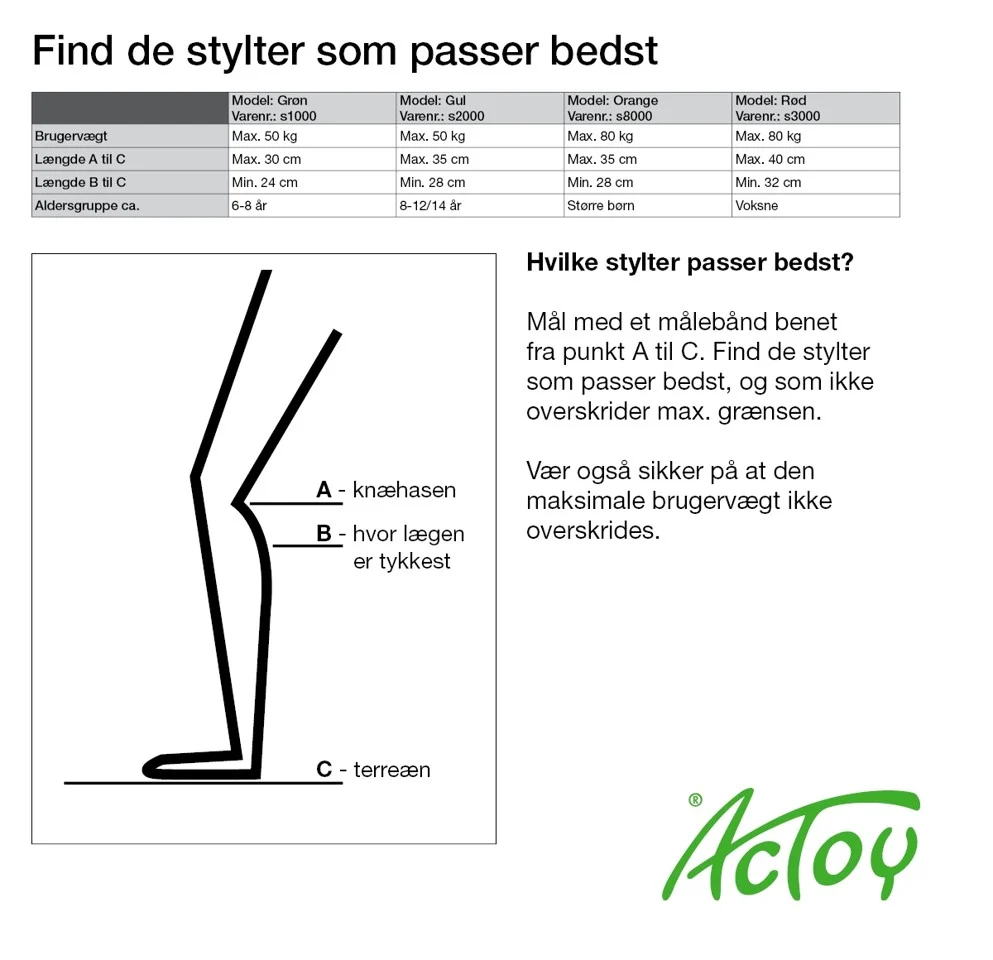 Actoy - Stylter - Orange - (+10 år)