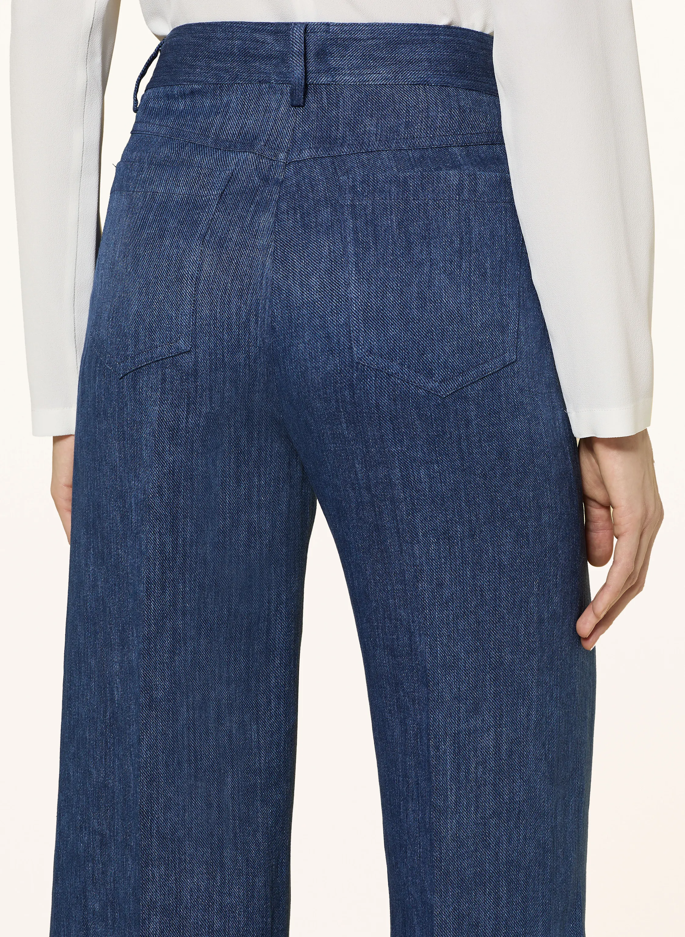 ANTONELLI firenze Leinenhose TAORMINA in Jeansoptik