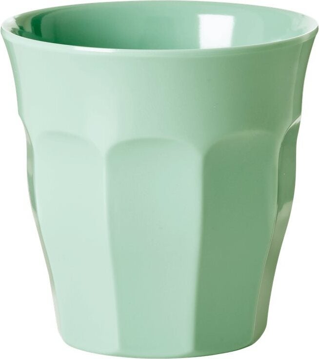 Rice beker Uni groen D 9 H 9 cm