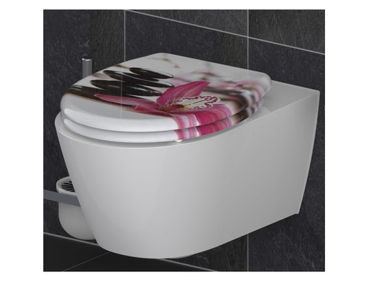 SCHUTTE - Schütte siège de toilette avec fermeture en douceur wellynes...