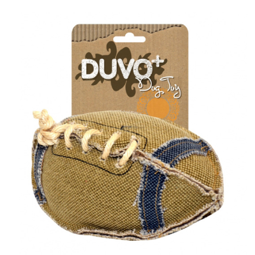 BRINQUEDO CÃO DE LONA DUVO RUGBY 21 x 8,5 x 8,5 CM