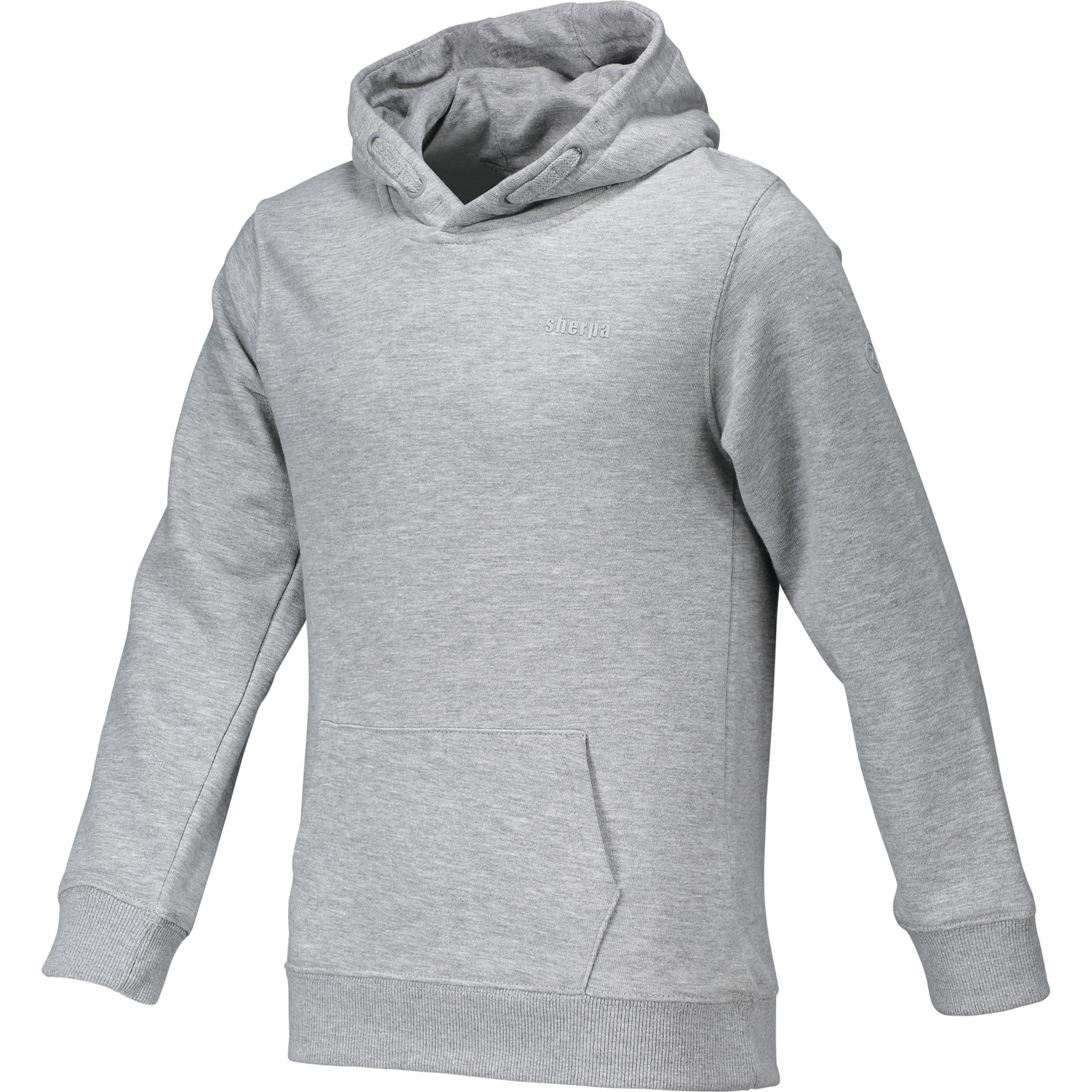 Sherpa Kinder-Hoodie Baglung grau