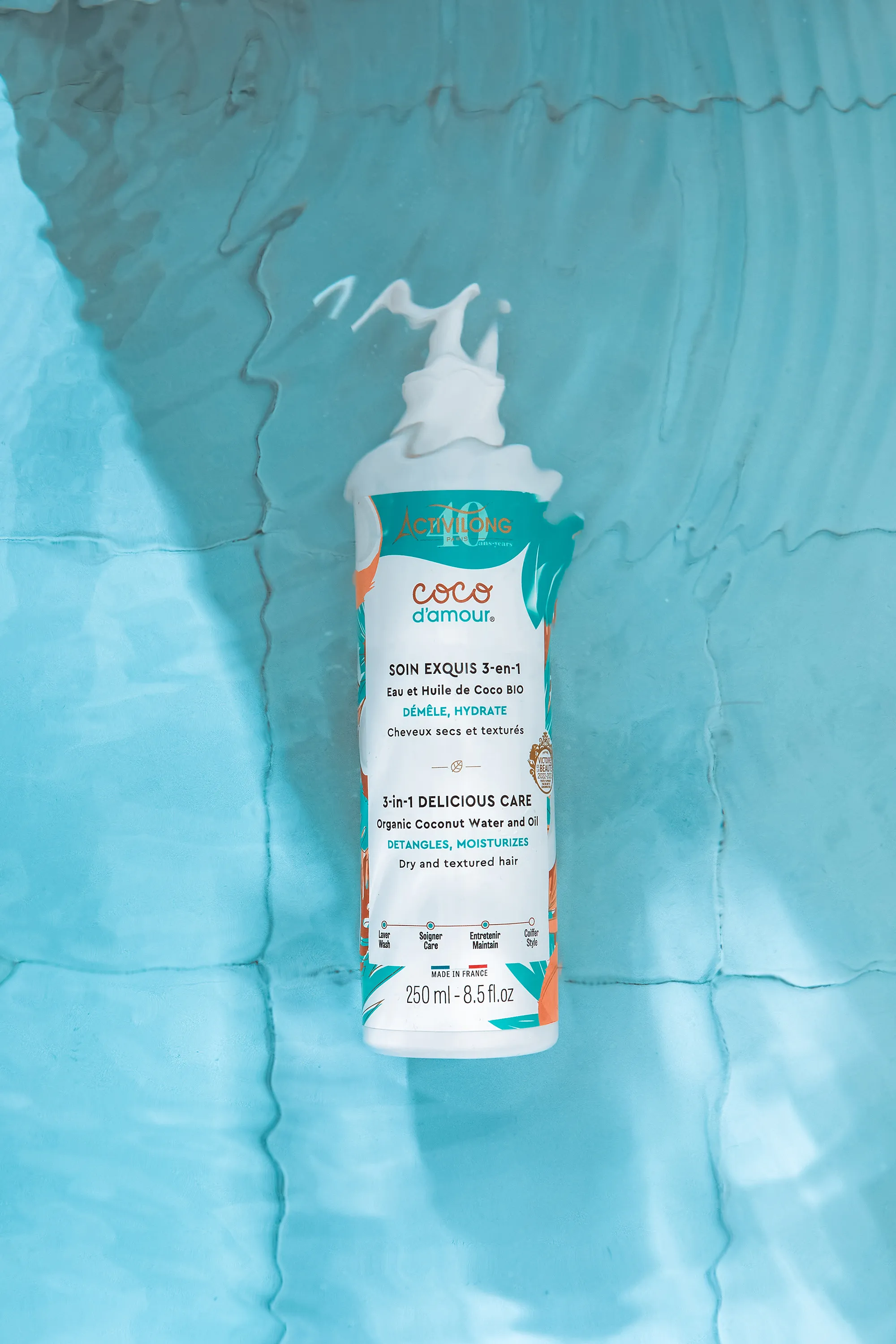 Activilong Soin exquis 3-en-1 pour cheveux secs & texturés Coco d’Amour-250 ml