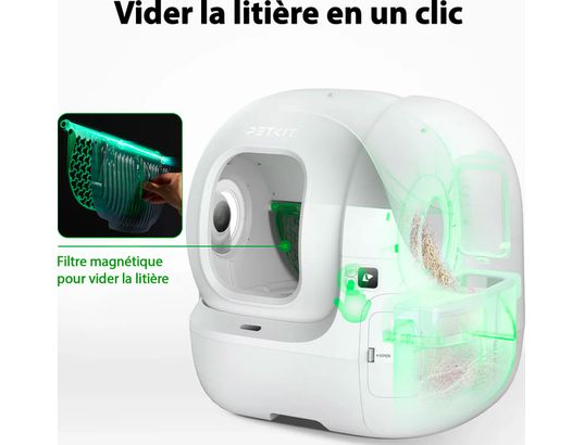 PETKIT - Litière autonettoyante PUROBOT MAX PRO (T5) - 7826