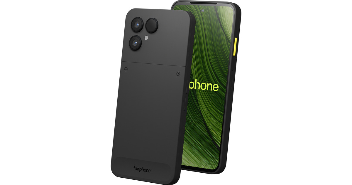Fairphone(Gen. 6) smartphone  (Zwart, 256 GB, Android)