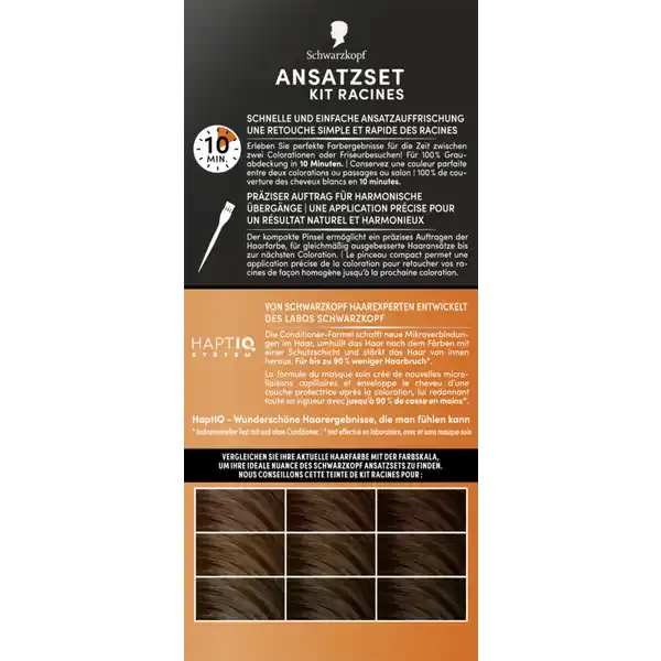 Ansatzset A1 Hell-bis Mittelbraun