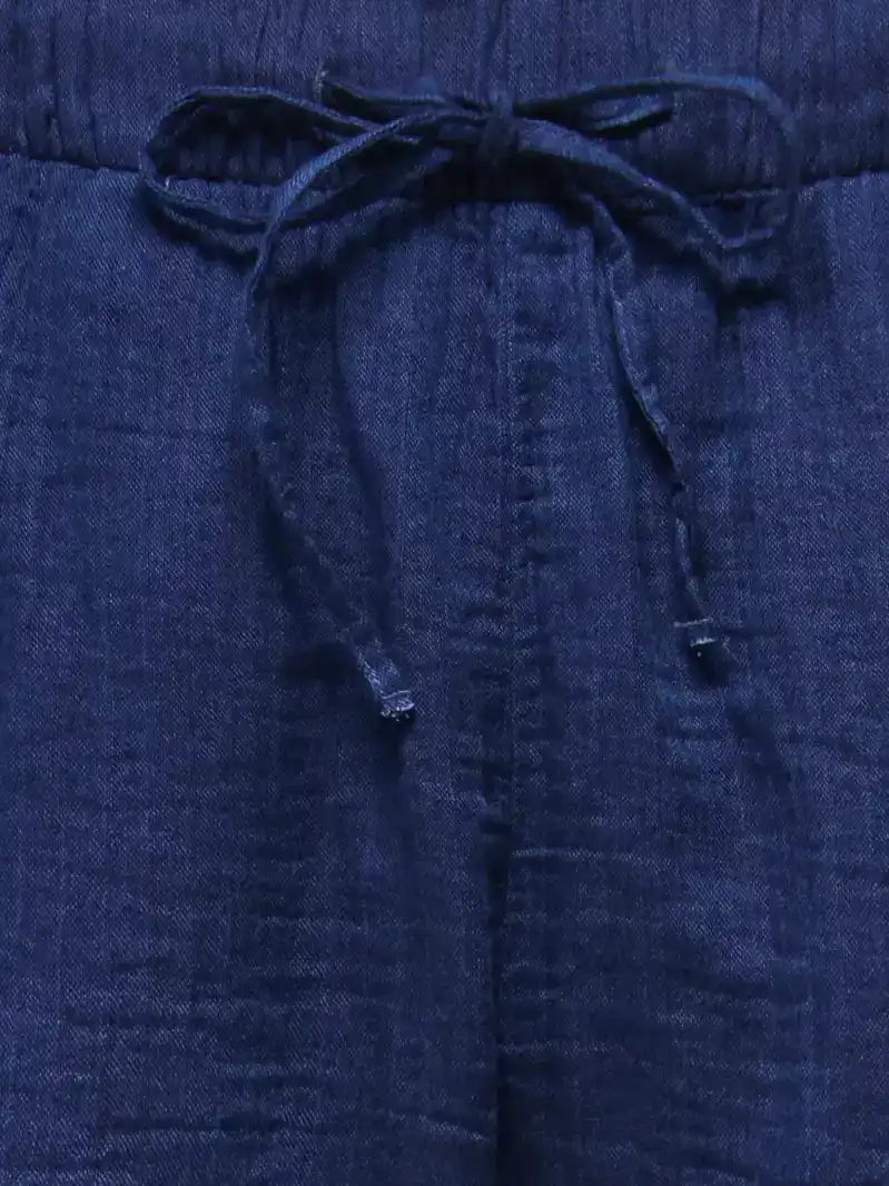 Leoni Seersucker Pull-On Shorts