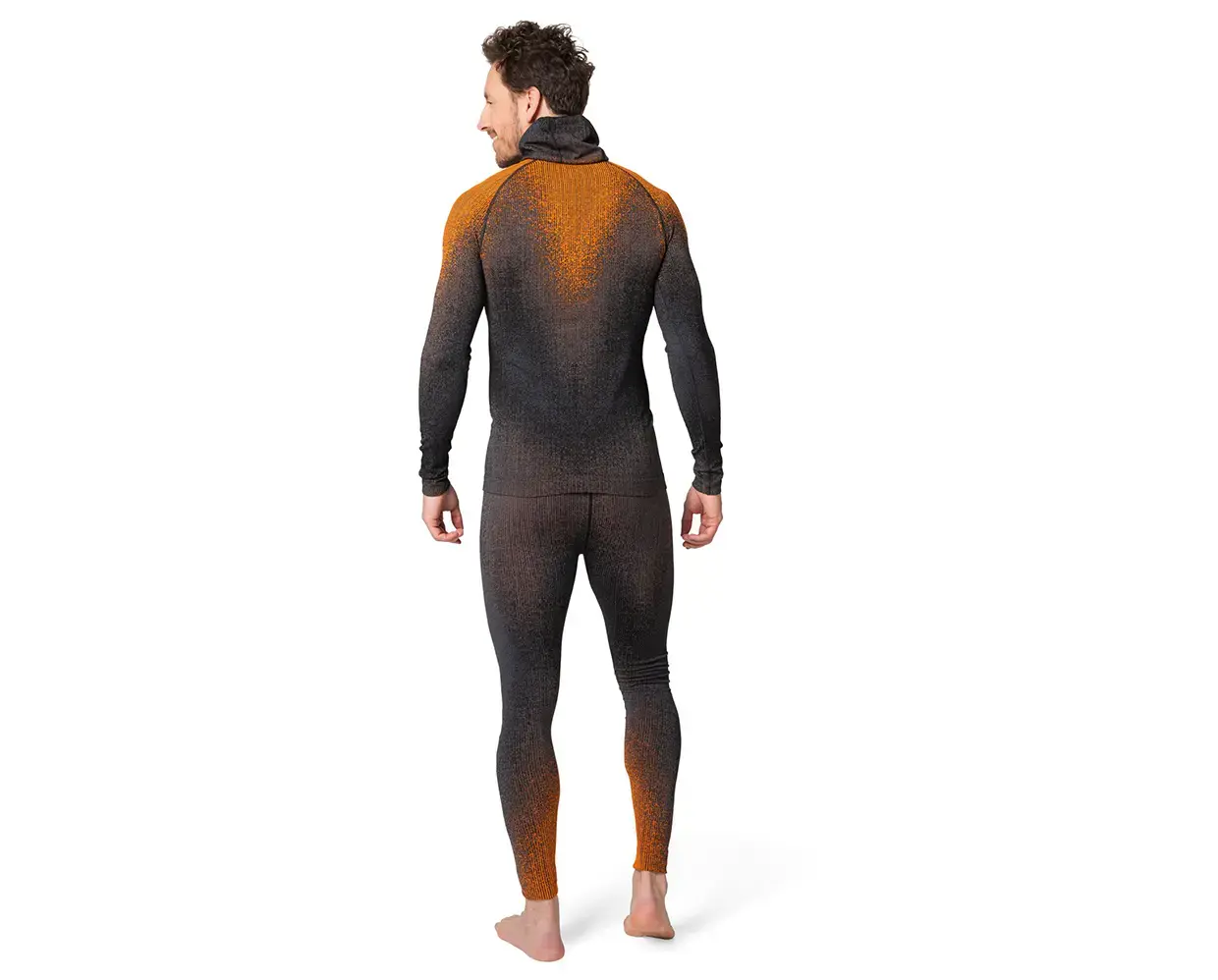 Odlo Blackcomb Eco Thermobroek Lang Donkerrood Heren