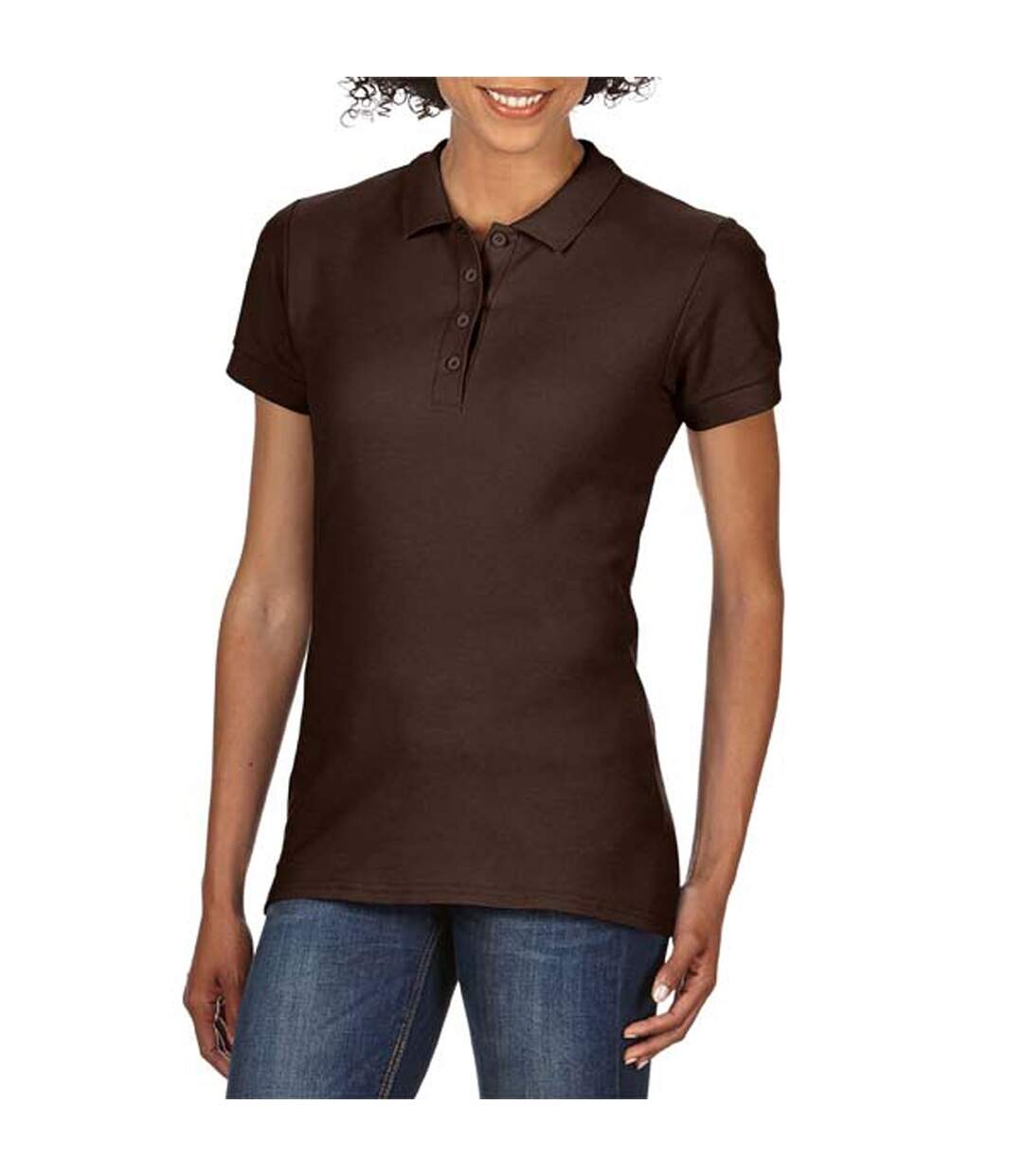 Gildan Softstyle - Polo uni - Femme (Marron) - UTBC3719
