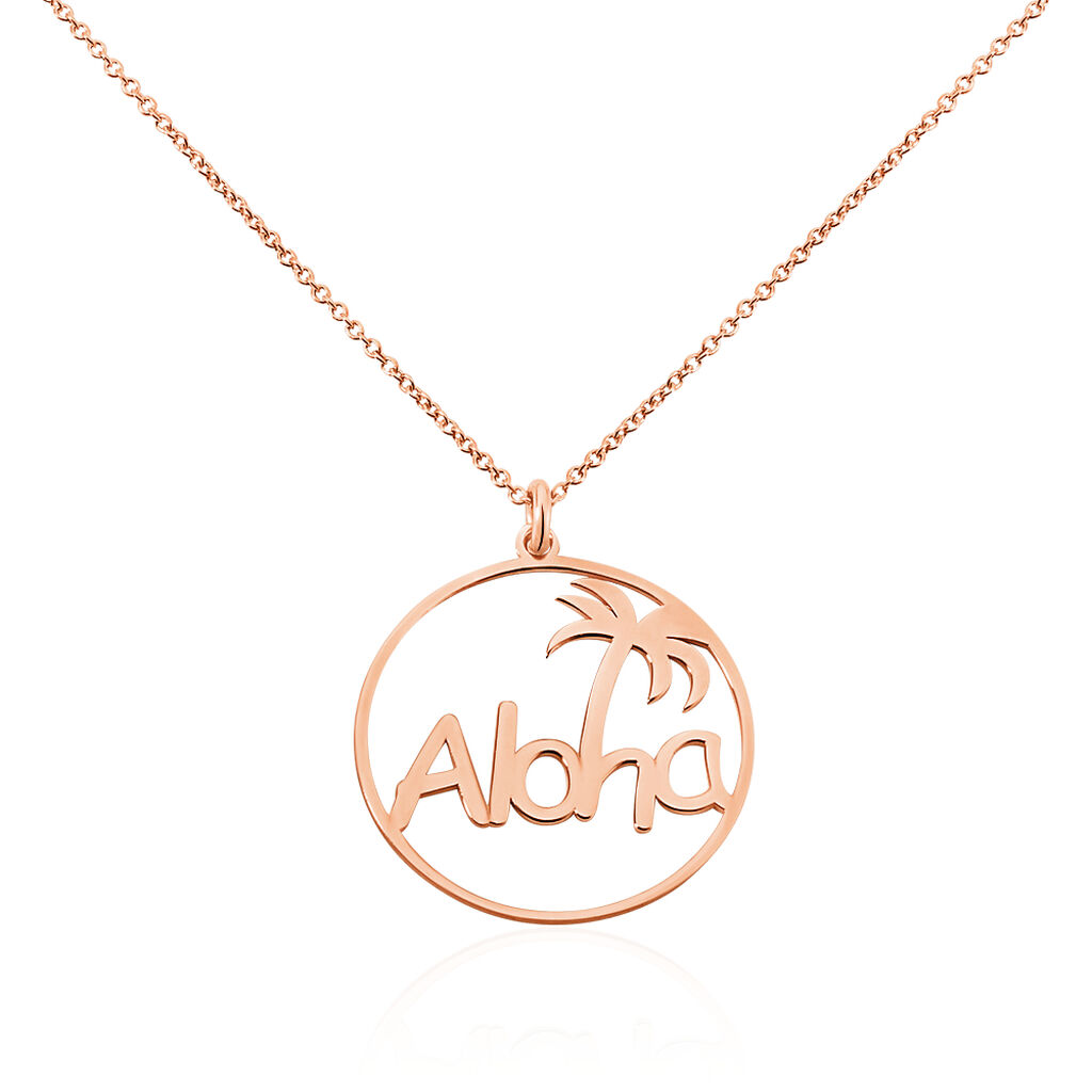 Collier Zofie Argent Rose