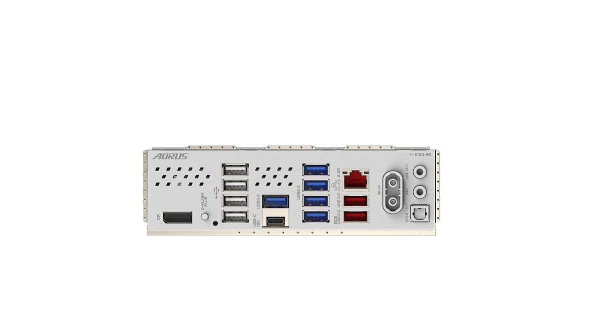 GIGABYTEB850M AORUS ELITE WIFI6E ICE socket AM5 moederbord  (Zilver/wit, RAID, 2,5Gb-LAN, WLAN, BT, Sound, µATX, Tweedekans)