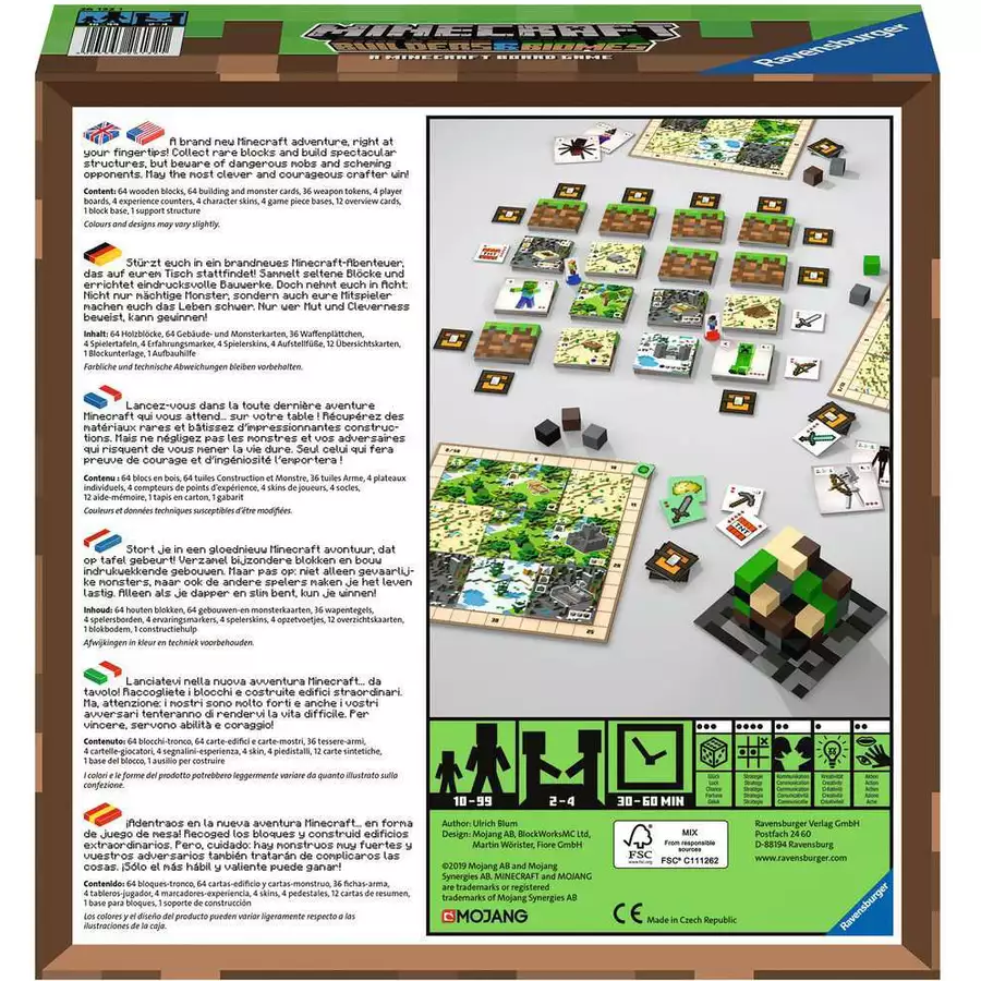 Ravensburger Minecraft Builders & Biomes bunt
