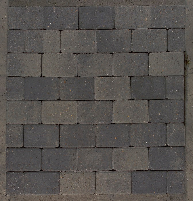 Hjertingsten gråmix 14 x 21 x 7 cm