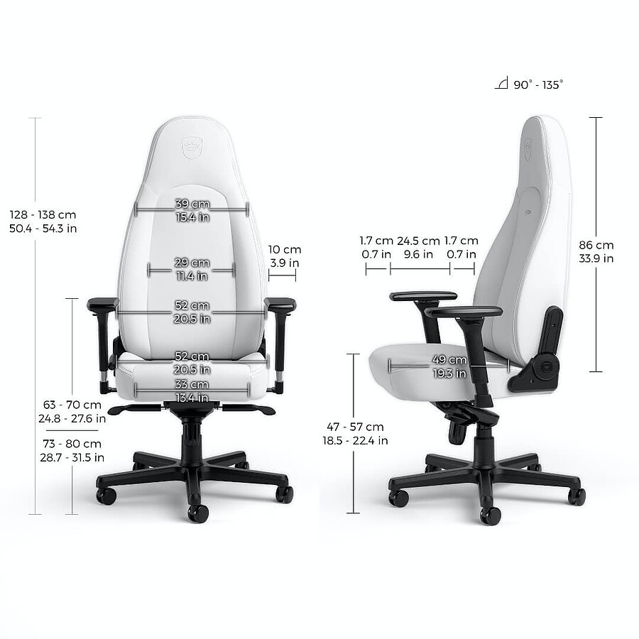 Noblechairs ICON - White Edition