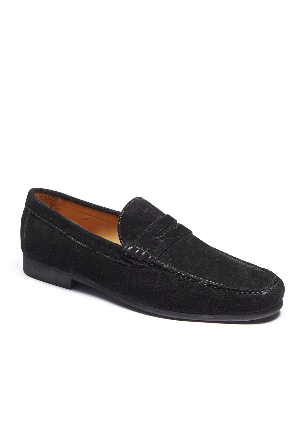MOCASSIN R MOC VELOURS NOIR