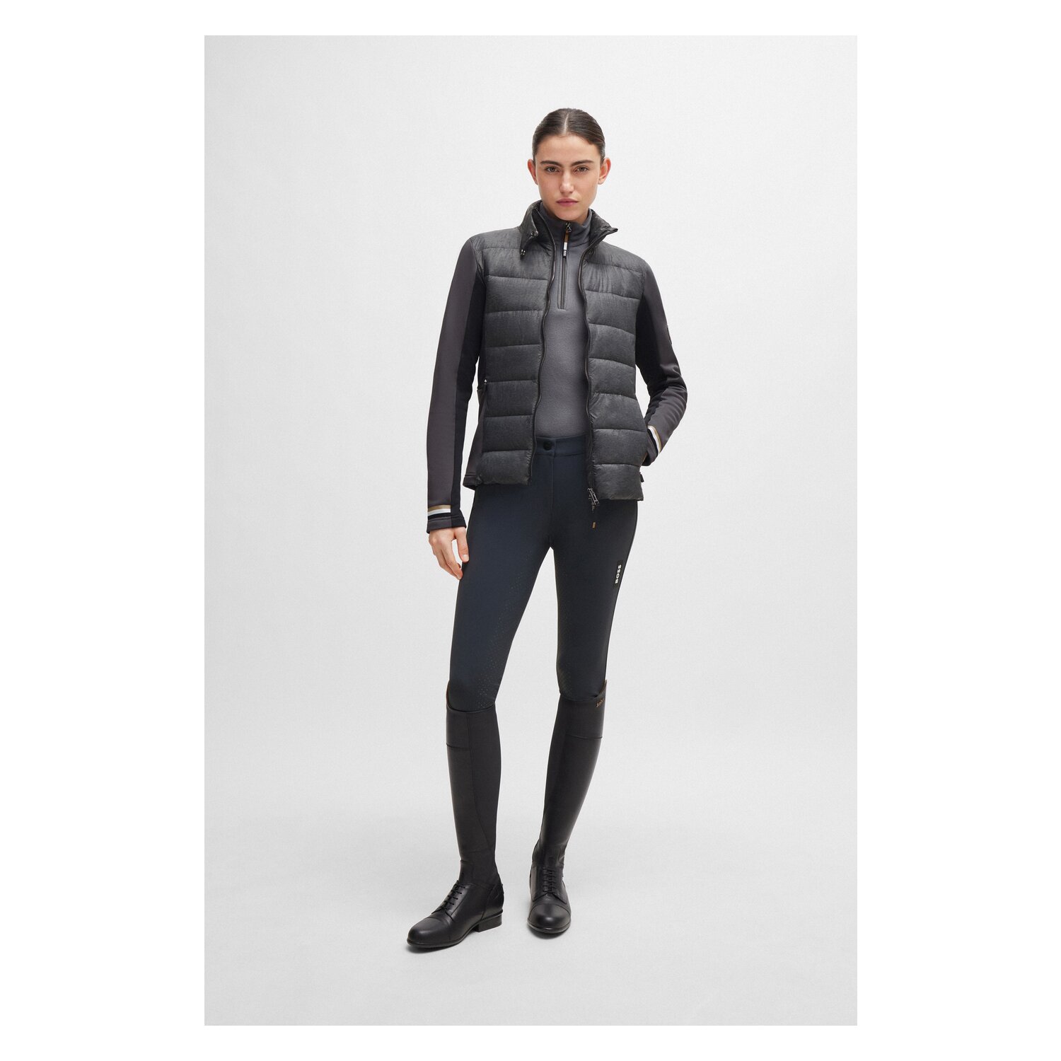 BOSS EQUESTRIAN Hybrid-Pufferjacke Ruby - grey