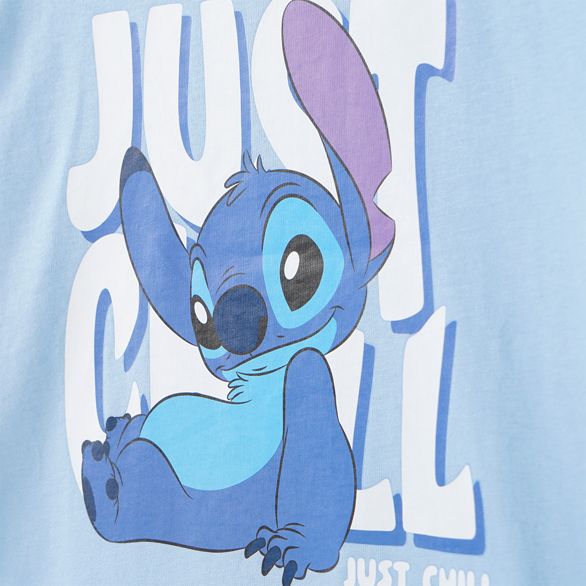 Topolino Disney Stitch Shorty mit Print hellblau / dunkelblau