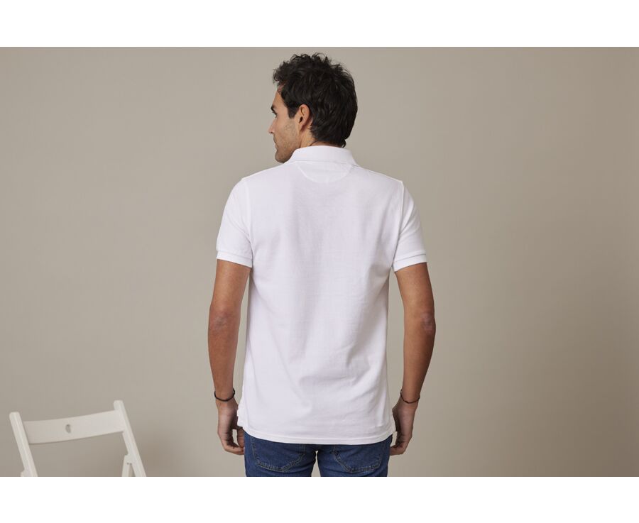 Polo Blanc homme - ANDY II