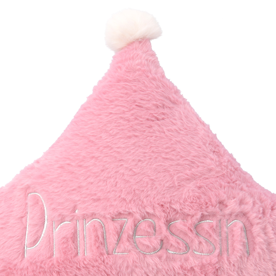 Topolino Großes Kissen in Kronenform rosa