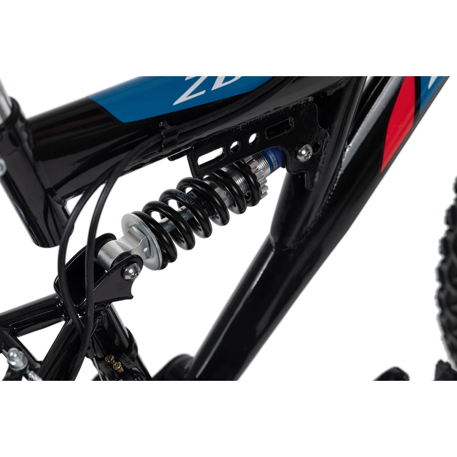 KS Cycling Kinder-Mountainbike 24'' Zodiac RH 38 cm Schwarz-Rot