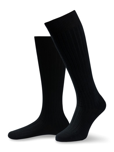 Pima Ripp-Aktivstrumpf 2er-Pack