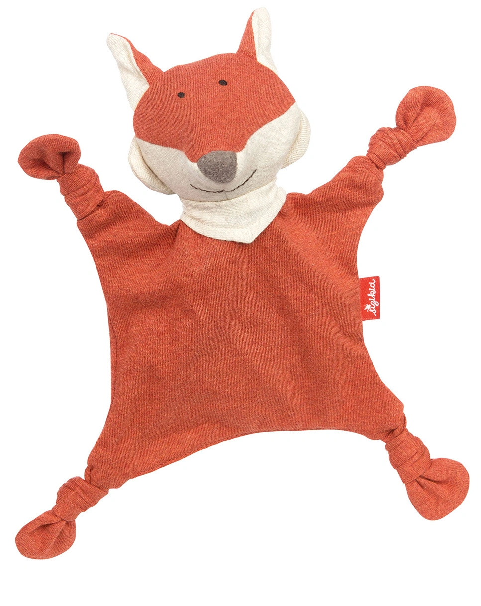 Mini-Schnuffeltuch FUCHS in orange