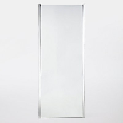 Paroi de douche fixe Cooke & Lewis Onega transparente 80 cm