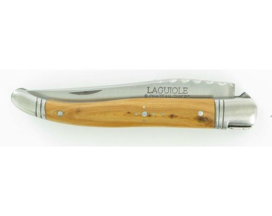 Laguiole Genévrier Carbone Couteau de poche Laguiole par Chazeau Honoré
