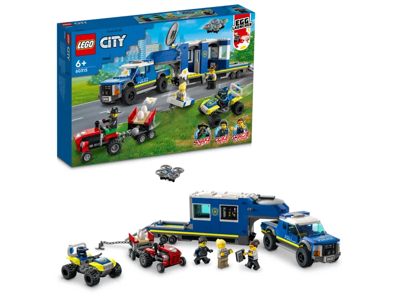 LEGO City 60315 Mobil politikommandocentral