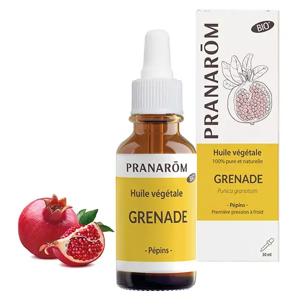 Óleo Vegetal de Romã Orgânico Pranarom 30ml